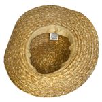 Chapéu & Estilo FG Boater Hat Straw Woven Palha Natural Latin Artison Fashion Tan Photo 3