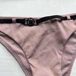 Victoria's Secret NWT Victoria’s Secret ribbed 2 Piece bikini mauve size large top medium bottom Photo 7