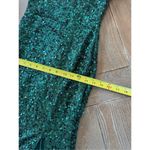 Faeriesty Green Sequin Mermaid Dress with Side Slit Size XSmall Photo 10