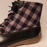 Sperry Women’s Syren Gulf SALTWATER DUCK BOOTS WOOL BLEND BLACK PLAID SIZE 9.5 Photo 5