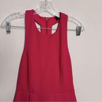 NWT Lulus Fuchsia Barbie Pink Cutout & About Skater Dress Photo 5