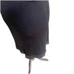 City Triangles  Y2K Black Lace Trim Mini Dress Size Small Halter Neck Whimsygoth Photo 7