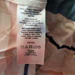 Loft Striped Long Sleeve V- Neck Sailor Collar Top M Photo 6