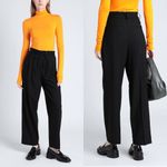 & Other Stories & Other Stories Relaxed Fit Paperbag Trousers Black Photo 1