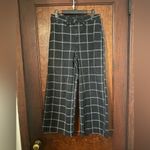 Madewell Emmett Wide Leg Crop Pants In Black Windowpane Size 27 Photo 1