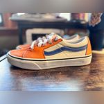 Vans  Sk8-Low Reissue SF – Orange/Blue/White – Men’s 7.5 / Women’s 9 Photo 2