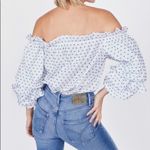 Le Tote x Olivia Culpo Off the Shoulder Top Size Small Photo 7