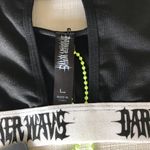 Darker Wavs Warp Lingerie Set, NWT, Bralette and Boxer Brief Panty Set, Large Black Photo 6