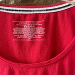 Victoria's Secret  Womens Christmas SleepShirt Size Small Red Santas Fave Pajama Photo 2