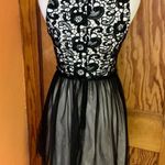 Miami  gothic feminine black lace mini dress Photo 10