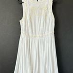 Free People Delightful Birds of Feather Dress in white Sz 4 Photo 11