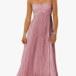 Dress with Scarf Purple Size 2 Photo 0