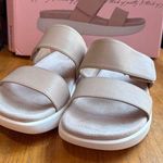 Kensie womens Jipsy adjustable slip on slides sandals nude 8 Photo 0