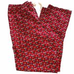 Vineyard Vines Red Cotton Winter Whale Lounge Pajama Pants ~ Women's Size LARGE Photo 1