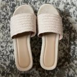 Platform Sandles Tan Size 6.5 Photo 0