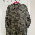ZARA  Long Camo Collared Shirt Maxi Dress Photo 3