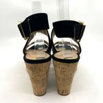 Veronica Beard  Hurley Leopard Ankle Strap Wedge Sandals Women's 6 US Photo 5