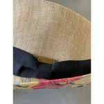 Caribbean Joe  Floral Straw Fedora Beach Hat Photo 1