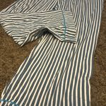 DKNY Blue Green Striped Sleep Pants Size Medium Photo 2