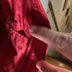 Michael Kors Mk size S puffer Red Quilted Hooded Vest with hood Photo 5