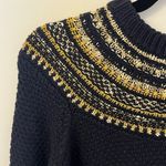 J.Crew x The Reeds Sparkly Fair Isle Crewneck Sweater XS Photo 4