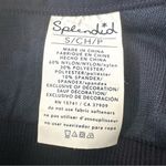 Splendid NWT  Studio Blue Camo Print High Neck Racerback Sports Bra Photo 7