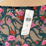 Moulinette Soeurs Anthropologie Floral Embroidered Mesh Tunic Dress Photo 7