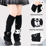 Black and White Skull Punk and Leg Warmers Photo 1
