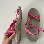 Skechers women’s reggae haystack toe ring sandals — size 8 Photo 2