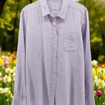 FatFace  Purple Long Sleeve Buttonup Rodeo Cowgirl Outdoors 100% Cotton 8/M Photo 1