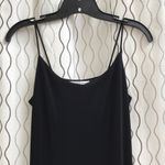 Moa Moa  Black Fringe Hem Dress Large Photo 3