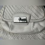 Coach  Kristin Woven Leather Hobo Bag Photo 5