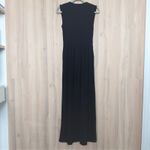 Cider Womens Jumpsuit Size S Black Sleeveless Wide Leg Ribbed Chic Minimalist Photo 5