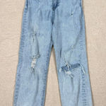 CELEBRITY PINK THE ELEVEN Distressed Light Wash Denim Jeans Women's Size 5 27 Blue Photo 0