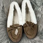 Jessica Simpson EUC  Fluffy Loafer House Slippers sz M 7-8 Photo 0