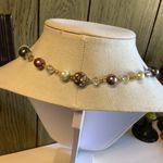 Handmade Multicolor Shopping Girl Doll With Heel & Bag Cute Pendant Necklace 24” Photo 7