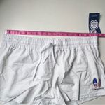 Life is Good  White Summer Style Drawstring American Flag Sandals Graphic Sz L Photo 6