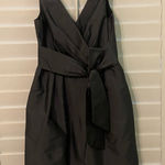 Alfred Sung  Charcoal Sleeveless MIDI Dress Photo 0