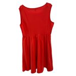 Old Navy  tank jersey knit dress red orange XL summer spring work casual vacation Photo 4