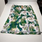 Halogen Women SZ 1X Green Lavender Watercolor Midi Maxi Skirt Elastic Waist NEW Photo 6