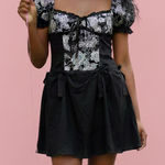 For Love & Lemons NEW Hadlee Embroidered Bow Dress in Small Photo 0