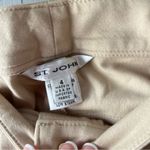 St. John  Size 4 Tan Dress Pants Photo 4