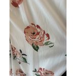 Disney Princess XL Ivory Floral Ruffle High Low Maxi Dress EUC White Photo 3