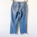 Free People  Maggie Mid Rise Straight Leg Jeans Photo 4