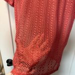 ZARA NWOT  Short Sleeve‎ Knit Net See Through Sheer Top Coverup Blouse Stretchy M Photo 1