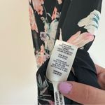 Eliza J Eliza J Floral One Shoulder Ruffle Chiffon Dress green pink size 2 Photo 6