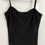 Ann Taylor  vintage y2k 2000s 90s classic edgy boho black silk slip dress size 8 Photo 0