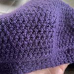 Banana Republic purple woven merino wool cashmere blend beret 2009 y2k old money Photo 5