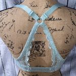 Rene’ Rofe’ Lacey Light Blue Push Up Bra Front Closure 36C Size undefined Photo 5