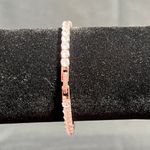 Rose Gold Tone Tennis Bracelet Photo 2
